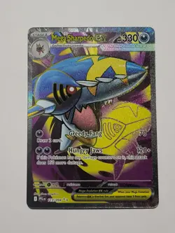 Mega Sharpedo ex 113/094 Pokemon Phantasmal Flames - Image 1