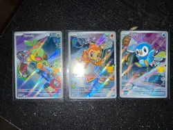 Pokemon TCG First Partner Series 1 Sinnoh Gen 4 Starter Promos NM+ - Image 1