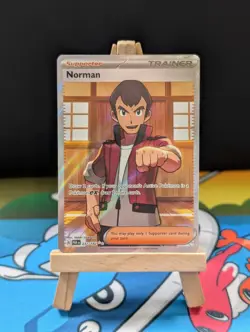 Pokemon TCG - SV04: Paradox Rift - Norman Ultra Rare 237/182 NM - Image 1