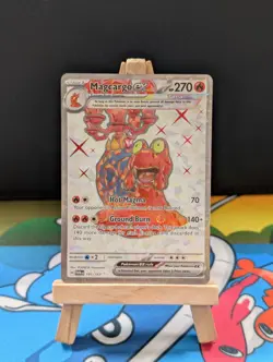 Pokemon TCG - SV06: Twilight Masquerade - Magcargo ex Ultra Rare 191/167 NM - Image 1
