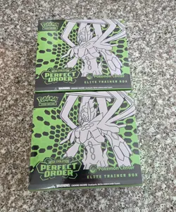 Perfect Order Pokemon Center Elite Trainer Box Lot of 2 - Brand New/Fast Ship! - Image 1