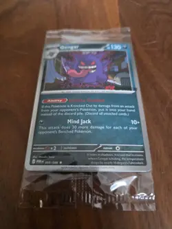 Pokemon TCG Gengar 050/088 EBGames Stamped Promo English Sealed EB Games - Image 1