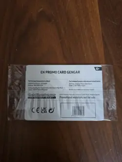 Pokemon TCG Gengar 050/088 EBGames Stamped Promo English Sealed EB Games - Image 2