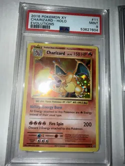 Pokemon Charizard XY Evolution Holo PSA9 & PSA6 Reverse-Holo 11/108 ‘69’ BUNDLE - Image 5