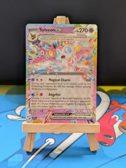Pokemon TCG - Surging Sparks - SSP - Sylveon ex Double Rare Holofoil 086/191 NM - Image 1