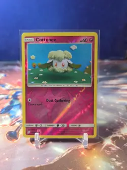 Cottonee Reverse Holo 143/236 Unified Minds Pokemon TCG LP - Image 1