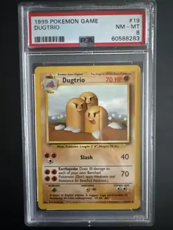 1999 Pokemon Game Dugtrio Nm-Mt 8 - Image 1