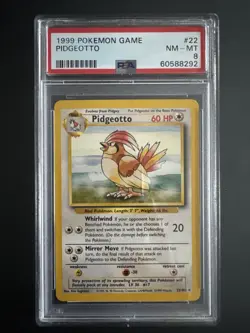 1999 Pokemon Game Pidgeotto Nm-Mt 8 - Image 1