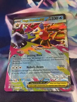 Pokemon TCG Mega Starmie ex 021/088 Double Rare Perfect Order NM/M - Image 2