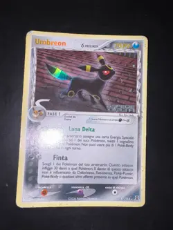 Carta Pokemon Umbreon 17/113 Set EX DELTA SPECIES Reverse Holo - Ita - Image 1