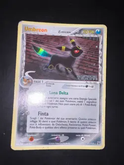 Carta Pokemon Umbreon 17/113 Set EX DELTA SPECIES Reverse Holo - Ita - Image 2
