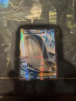 Pokemon Wailord EX 147/160 Full Art Ultra Rare Holo XY Primal Clash - Image 1
