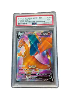 Pokemon Charizard V SWSH050 Sword & Shield Promo Holo PSA 9 - Image 1