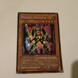 Rocket Warrior CT2-EN005 Limited Edition Secret Rare YuGiOh - Image 1