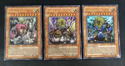Yu-Gi-Oh Sphinx Set Theinen, Andro, Teleia EP1-EN001, EN002, EN003 - Image 1