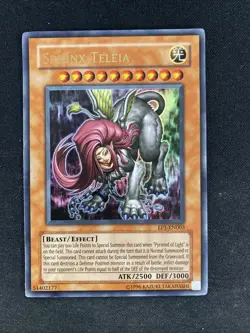 Yu-Gi-Oh Sphinx Set Theinen, Andro, Teleia EP1-EN001, EN002, EN003 - Image 2