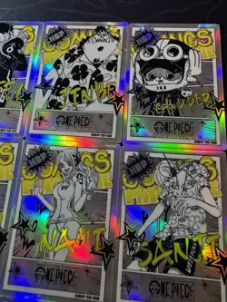One Piece Collectible Manga Full Art Character Anime 9 Waifu Cards CCG - Image 3