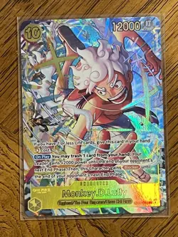 One Piece Monkey D. Luffy EB04-061 AA SEC English - Image 1