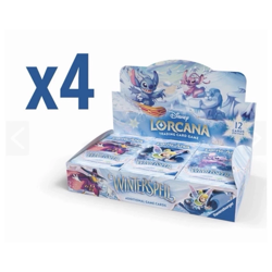 Disney Lorcana WINTERSPELL 4-Box Booster CASE FACTORY SEALED - Image 1