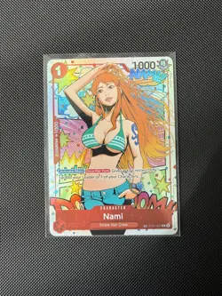 Nami Alternate Art Treasure Rare OP06 ST01-007 One Piece Card Eng - Image 1