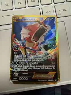 Pokemon Gyarados EX Secret Rare Holo 123/122 Breakpoint 180 HP Dragon Card - Image 1