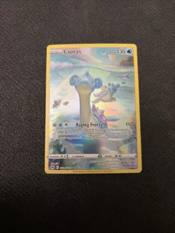 Lapras GG05/GG70 Crown Zenith Galarian Gallery Holo Pokemon TCG Card NM - Image 1