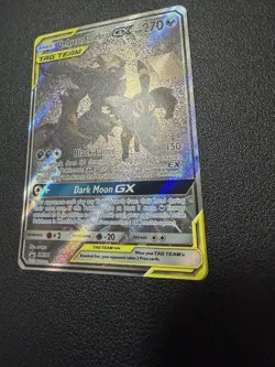Pokemon TCG Umbreon Darkrai Tag Team GX SM241 Promo Card Near Mint - Image 2