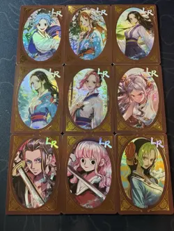 One Piece Collectible Portrait Character Anime 9 Waifu LR Cards CCG Limited - Image 1