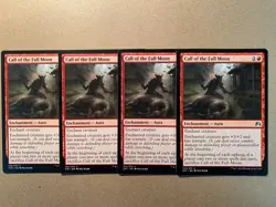 MTG 4x Call of the Full Moon Origins Modern Magic the Gathering Card x4 NM - Image 1