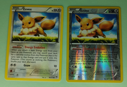 Pokemon Eevee 80/111- Furious Fists - Regular & Reverse Holo Trading Card TCG - Image 1