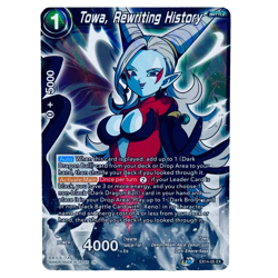 Dragon Ball Super Card Game Towa, Rewriting History Holo Expansion Rare - Image 1