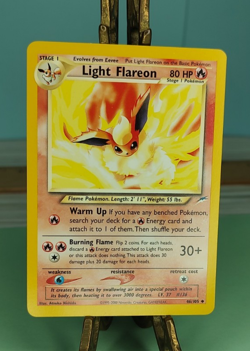 Pokemon Light Flareon 46/105 Neo Destiny Regular Trading Card TCG - Image 2