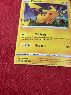 Pikachu - (General Mills) SWSH039 Miscellaneous Cards & Products Holo Near Mint - Image 4
