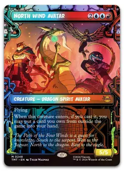 North Wind Avatar (Showcase) #248 (Foil) (NM) TMT Magic MTG - Image 1