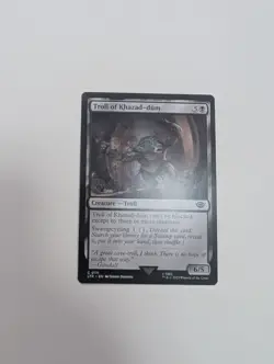 MTG - Troll of Khazad-Dum - Lord of The Rings NM/M Condition - Image 1
