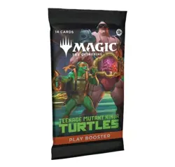 x5 Magic The Gathering: Teenage Mutant Ninja Turtles Play Booster Pack- Sealed - Image 2