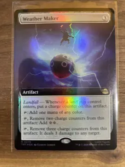 Magic The Gathering Weather Maker Artifact TMT Foil Rare 0279 - Image 1