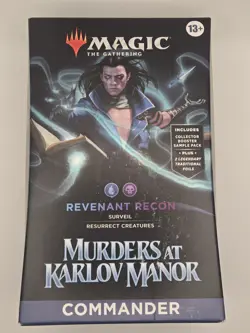 Magic: The Gathering Murders at Karlov Manor Commander Deck - Revenant Recon - Image 1