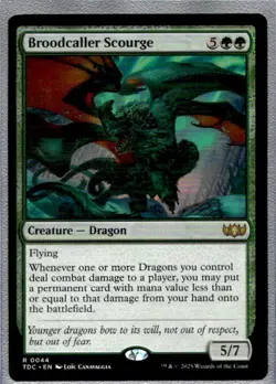 Broodcaller Scourge Commander: Tarkir: Dragonstorm Regular - Image 1