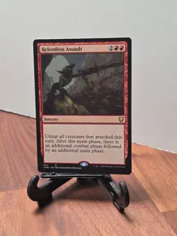 Relentless Assault Commander Legends Regular Rare Mtg - Image 1