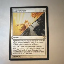 WOTC MtG Angel's Grace Instant White Rare Time Spiral Regular #3 English x1 - Image 1