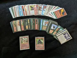 MTG lot of 125+ including Uncommon/Rare/Vintage OOP! - Image 1