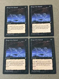 Songs Of The Damned X4 Ice Age Ex Condition See Pics Front Back English - Image 1