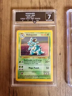 Pokemon Cards Slabs Graded 7,8,9 Bundle Vintage 2000 - Image 2