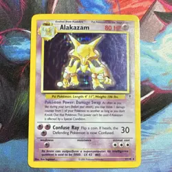 Pokemon Alakazam 1/110 Legendary Collection Holo Rare Stage 2 80 HP 2002 - Image 1