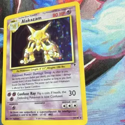 Pokemon Alakazam 1/110 Legendary Collection Holo Rare Stage 2 80 HP 2002 - Image 2
