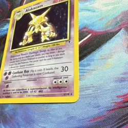 Pokemon Alakazam 1/110 Legendary Collection Holo Rare Stage 2 80 HP 2002 - Image 3