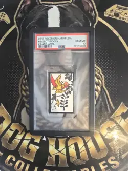 2013 POKEMON HANAFUDA KANTO APRIL PIDGEOT/PIDGEY PSA 10 - Image 1