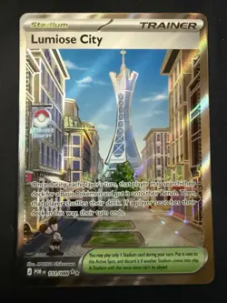 Lumiose City 111/088 Pokemon Perfect Order Full Art Double Rare NM - Image 1