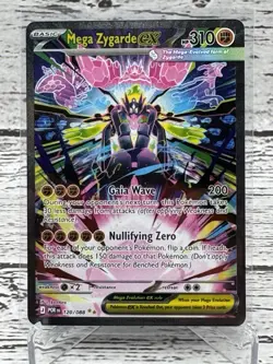 Mega Zygarde EX SIR 120/88 - ME03: Perfect Order Pokemon TCG NM - Image 1